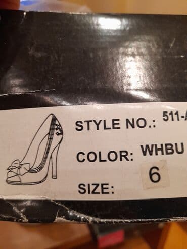 женская обувь больших размеров бишкек: Туфли, Размер: 36, Новый — 4