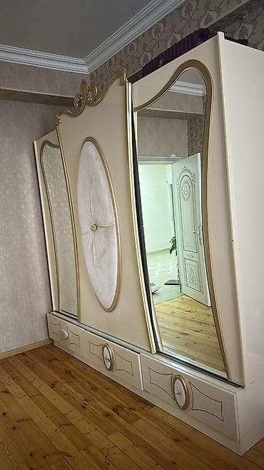 paltar şkaf: İkinəfərlik çarpayı — 2