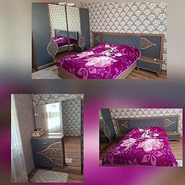 Yataq desti Embawood 600 azn Taxt olcusu 160x200 Dolabin olcusu 240x60