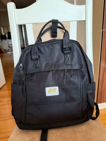 dalğıc geyimi: Qara rəngli çoxfunksiyalı bel çantası (GNEI Fashion – Classic — 2