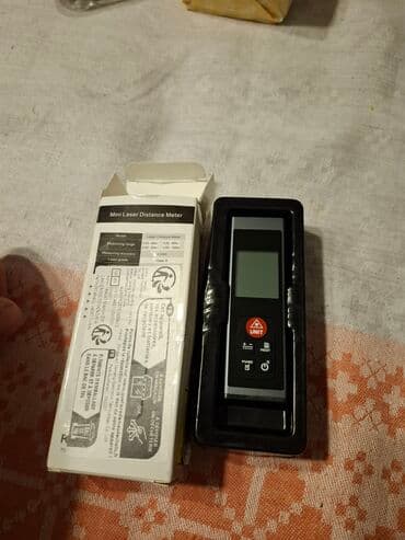 lazer aparati mini: Yeni Lazer məsafə ölçən, Hesablama funksiyalı, USB girişli — 5