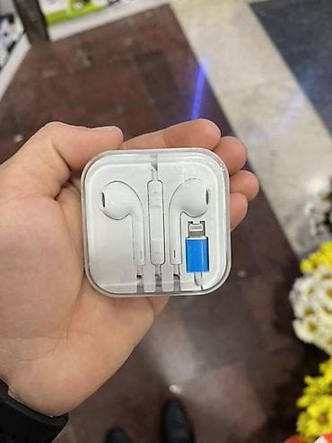 Yeni Simli Qulaqcıqlar, Apple, rəng - Ağ