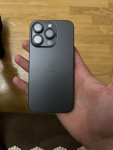 14 про бу цена: IPhone 15 Pro, 128 GB, Black Titanium, Face ID — 4