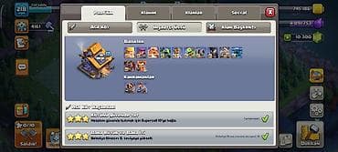 Другое: Clash of Clans hesabı – yüksək səviyyəli qala və inkişaf etmiş ordular — 5