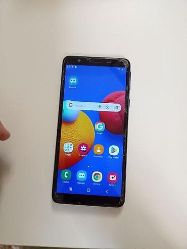 samsung note 10 plus ikinci el: Samsung A10e, rəng - Mavi, Düyməli — 2