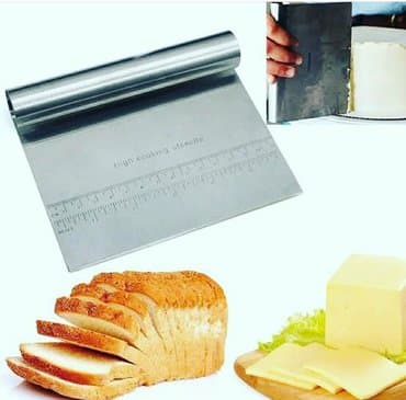 kunc kəsən: Xemir ve benzeri qidaları kesen bıçaq — 2