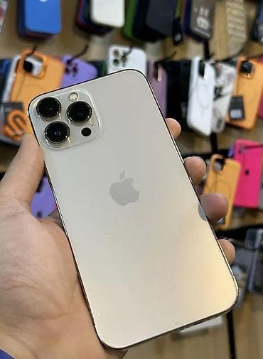 12 pro barter: IPhone 13 Pro Max, 256 GB, Qızılı, Zəmanət, Barmaq izi, Simsiz şarj — 2