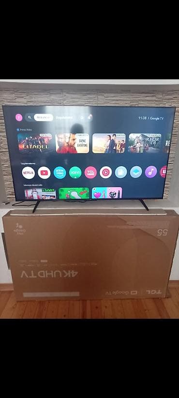 iphone 6 mini: İşlənmiş Televizor TCL 4K (3840x2160), Ünvandan götürmə — 1