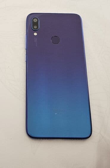 стационарный телефон: Məhsul: Xiaomi Redmi smartfon (mavi-bənövşəyi gradient) İdeal — 1