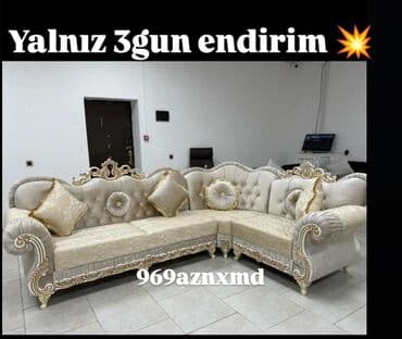 Bağ, çöl mebeli: Künc divan, Yeni, Açılmayan, Bazasız, Parça, Şəhərdaxili pulsuz çatdırılma — 1