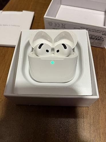 appl: İşlənmiş Simsiz (Bluetooth) Qulaqcıqlar, Apple, rəng - Ağ — 4