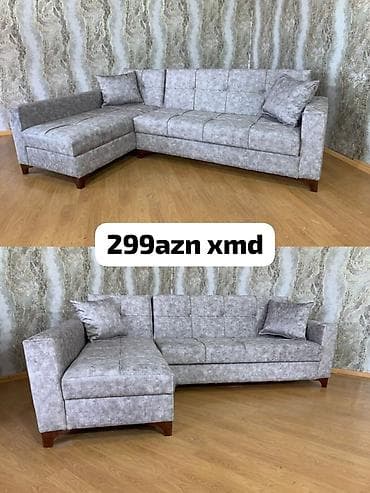 taxta divan: Künc divan – müasir dizayn, rahat oturuş və çoxfunksionallıq - — 2