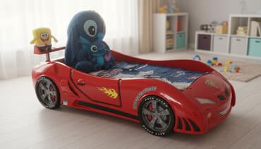 oğlan uşağı üçün hədiyyə: İşlənmiş, Hazır, Maşın-çarpayı, Matrassız, Siyirməsiz — 1