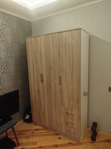 4 qapili dolab: Yeni, Düz dolab, Qarderob, paltar dolabı — 1