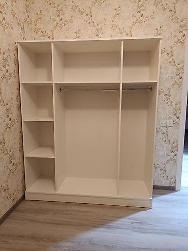 moyka skafi: Yeni, 4 qapılı, Güzgülü, Ağ, Digər material, Açılan, Düz dolab — 3