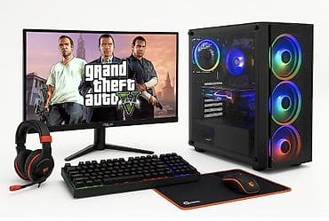 240gb sdd: Gaming stolüstü kompüter dəsti Komponentlər: - Sistem bloku: şüşə yan — 1