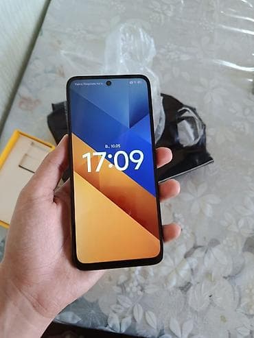 poco c40: Poco M6, 128 GB, rəng - Qara, Sensor, Barmaq izi, Sənədlərlə — 3