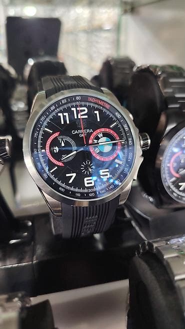qol saati: TAG Heuer üslubunda idman saatları – müxtəlif rəng və dizaynlarda — 5