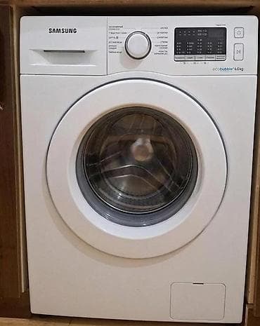 Техника и электроника: Samsung paltaryuyan maşın – EcoBubble, 6 kq Xüsusiyyətlər: - Ön — 1