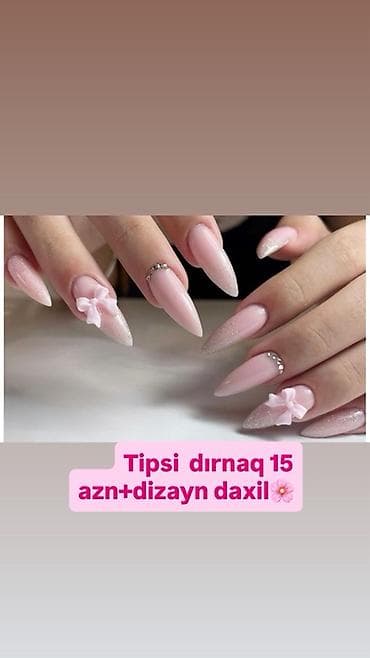 Xidmət: Tipsi dırnaq
Qiymət: 15 AZN — dizayn daxildir lalafo.az -da Xidmət: Tipsi dırnaq
Qiymət: 15 AZN — dizayn daxildir
