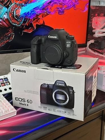 bild apparat: Canon EOS 6D Mark II (body) 0-dan məndə olub. Case və ekran — 2