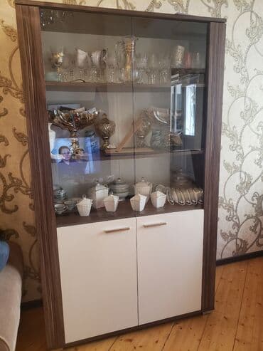 servant mebel: İşlənmiş, Açılan, 2 qapılı Düz dolab, Servant, Azərbaycan — 1