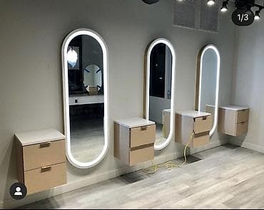 tunc qazan: Gözəllik salonları üçün divara montaj olunan vizaj/saç stilist — 1