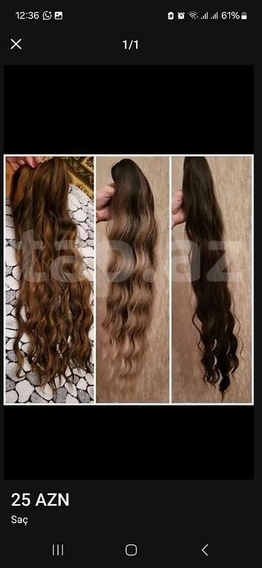 Taxma saçlar, Süni, Yeni