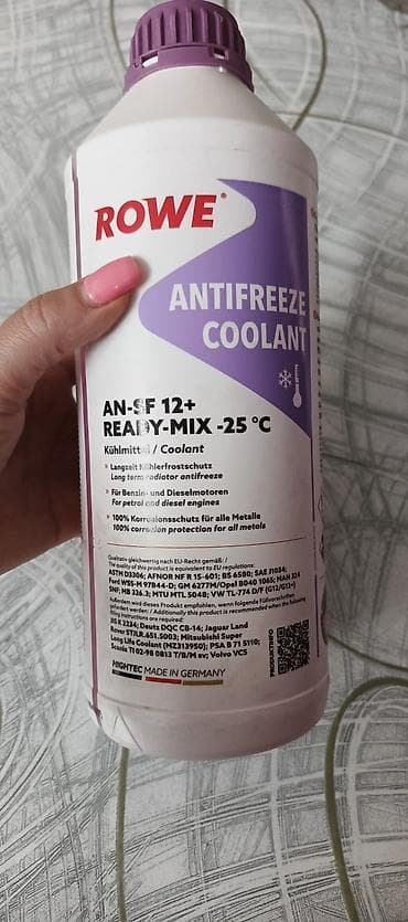 mator yağları: ROWE Antifreeze Coolant AN-SF 12+ Ready-Mix -25°C - Hazır istifadəyə — 3