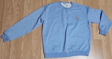 Digər kişi geyimləri: Svitşot, Defacto, Standart, rəng - Mavi — 1