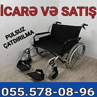 Müasir əlil arabası – icarə və satış. - Yüngül və möhkəm metal