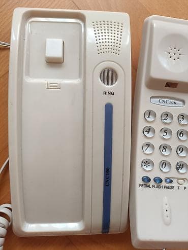 CNC106 divar tipli telefon aparatı - Model: CNC106 - Rəng: ağ - — 4