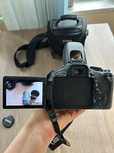 фотоаппарат canon powershot sx130 is: Canon EOS 600D kamera dəsti, iki linza və çanta ilə birlikdə təqdim — 5