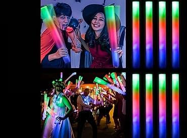 Товары для праздников: LED çubuqlar 15eded-15azn Isiqli cubuqlar glow stick işıqlı — 1