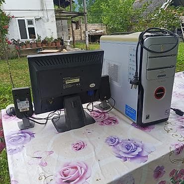165 ekran tv: Lenovo masaüstü kompüter dəsti Tərkibi: - Lenovo sistem bloku (optik — 3