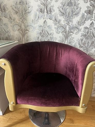 kirslo: Kreslo, Vеlur parça — 2