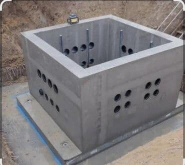 бетонные кольца больших размеров: Dəmir-beton quyu və quyu elementləri Satışı - Kanalizasiya, su və qaz — 45