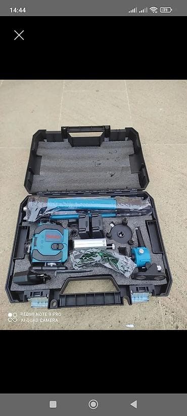 Bosch xətt lazeri dəsti – professional səviyyəli ölçmə və nişanlama