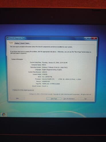 toshiba üçün adapter: Lenovo ThinkPad noutbuk İşlək vəziyyətdədir bütün məlumatlar qeyd — 5