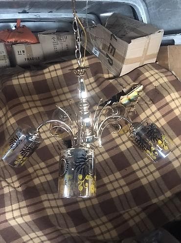 Tekstil: Çılçıraq, 5 lampa — 3