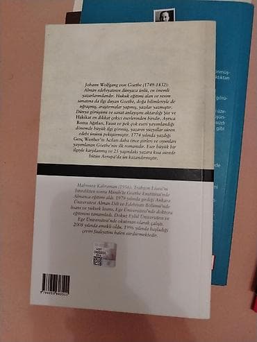 Книги и журналы: Genç Wertherin Acıları Türk dilində ikinci əliçi yazılı — 2