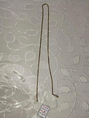 qizil alan: 585 probalı sunbül qızıl zəncir - Metal: Qızıl (585 əyarlı) - Çəki — 2