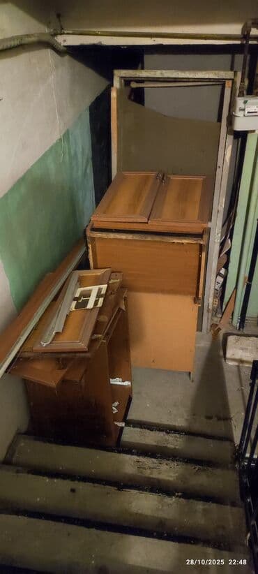 metbext şkafı: Mətbəx üçün üst-alt dolab dəsti yaxşı vəziyyətdədir, yeni sökülüb — 3