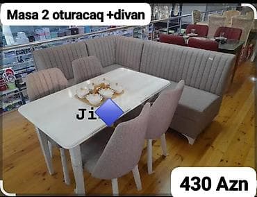 Künc divan, Mətbəx üçün, Açılmayan
