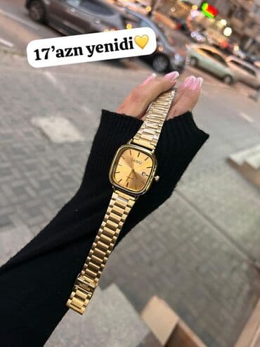 Yeni, Qol saatı, Casio, rəng - Qızılı