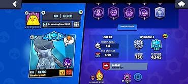 Brawl Stars hesabı – yüksək inkişaflı və geniş kontentli - Ümumi