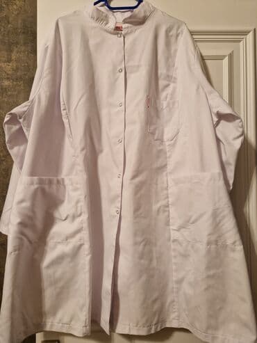 həkim paltarı: Hekim xalati boyuk olcu tezedir,qalin material,medis firmasi.52,54,56 — 4