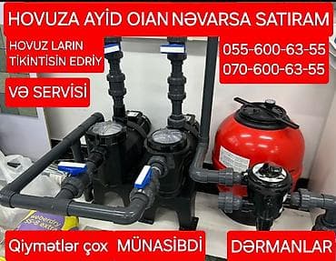 su baki: Məhsul: Hovuz avadanlıqları və 5 li dərman dəsti 85 Azen Pilləkən 220 — 4