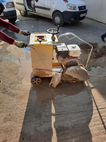 Santexnik işləri: Beton kesilmesi deşilmesi dsğdılması sökilmesi spkinti işleri kesinti — 2