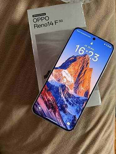 oppo reno: Oppo Reno 14 F, 256 GB, rəng - Ağ, Zəmanət — 1